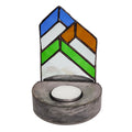 City Lights - Stained Glass Tealight Holder