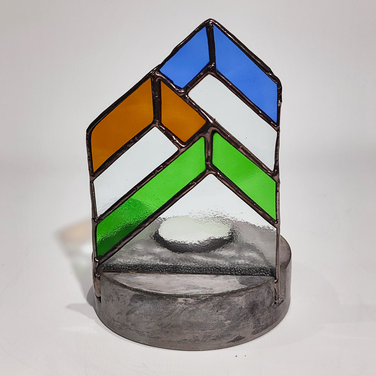 City Lights - Stained Glass Tealight Holder
