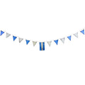 Argentine Flag Stained Glass Garland