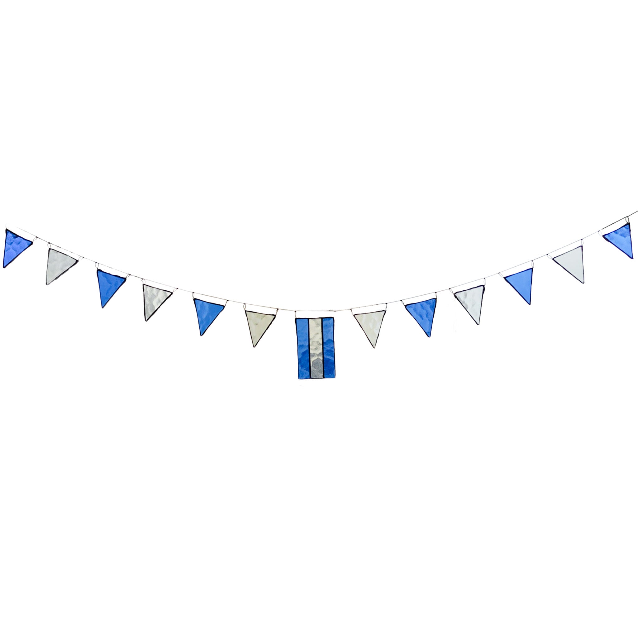 Argentine Flag Stained Glass Garland