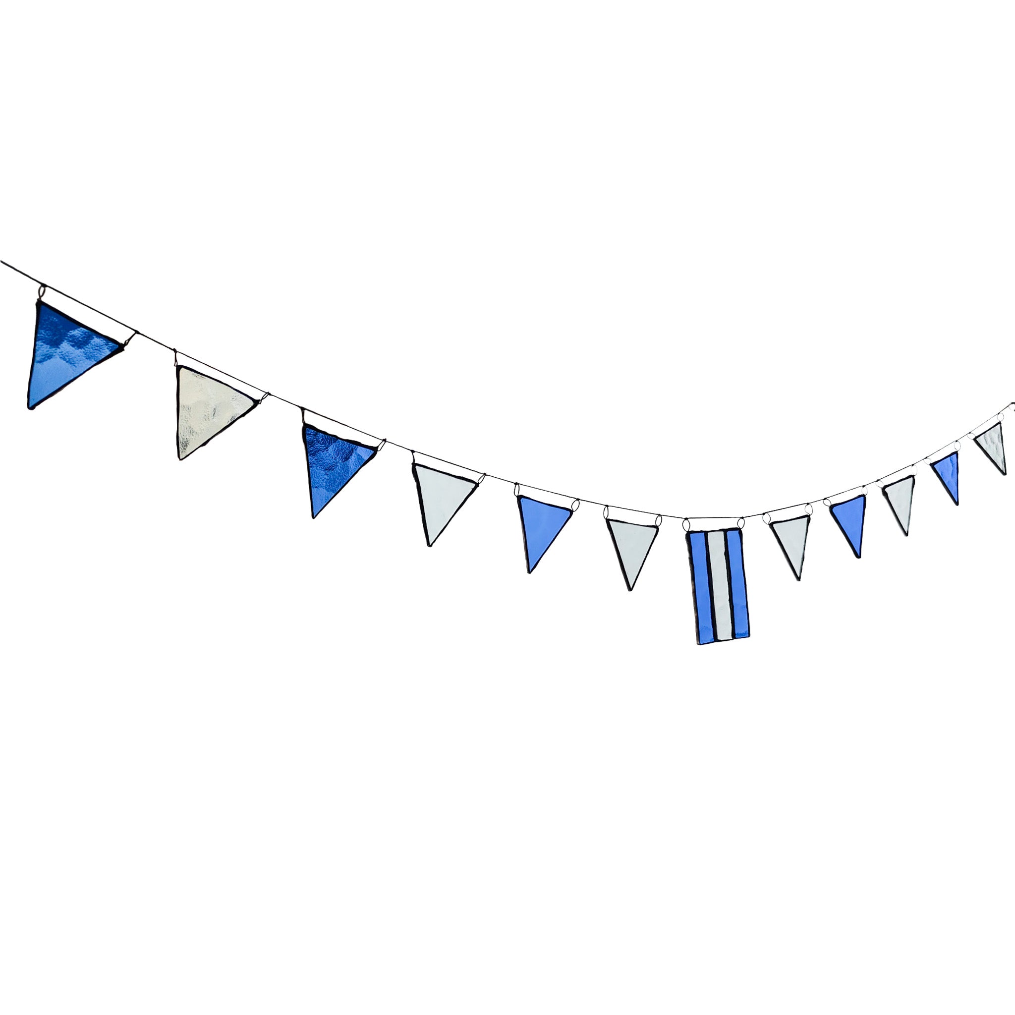 Argentine Flag Stained Glass Garland