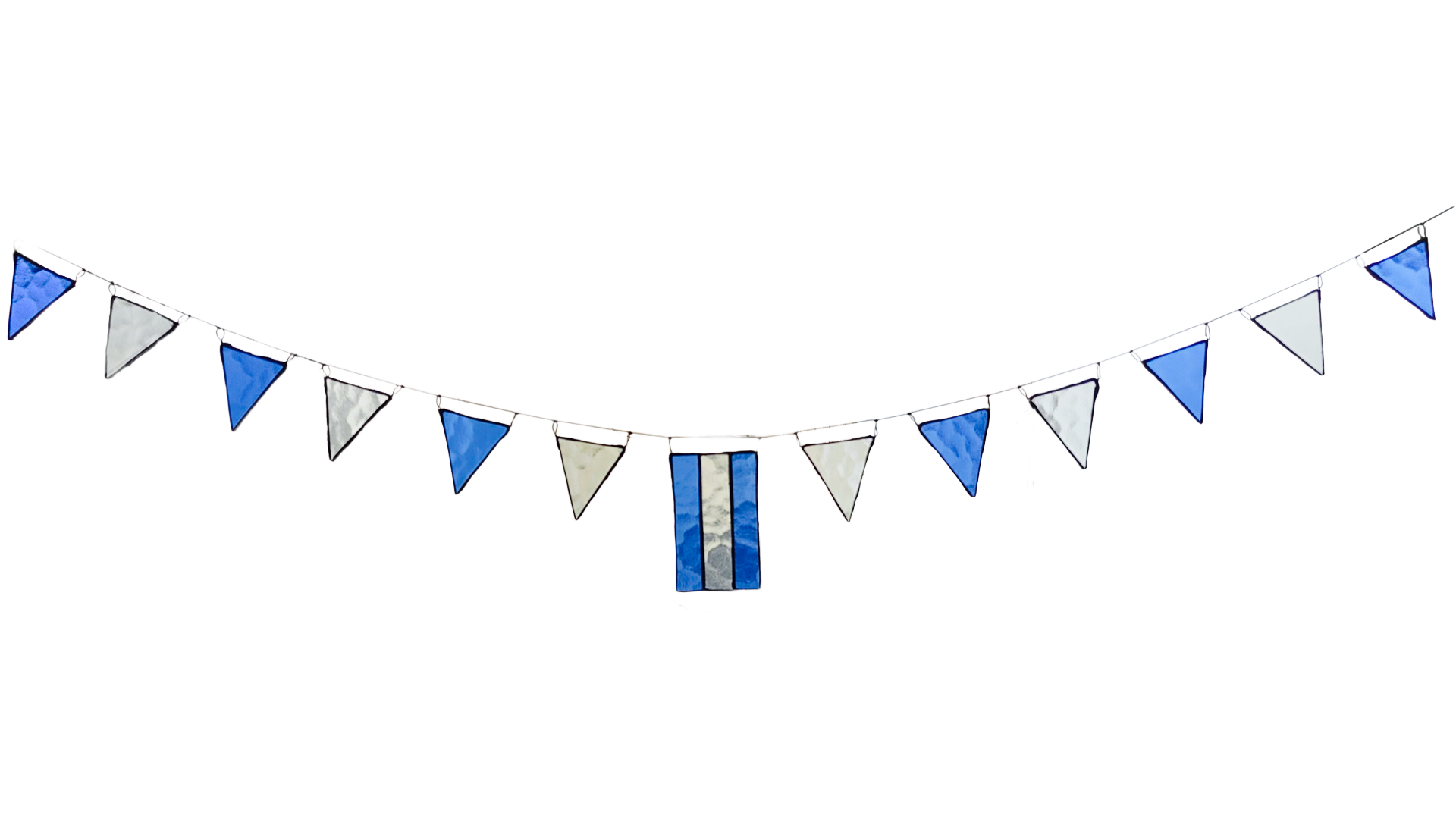 Argentine Flag Stained Glass Garland